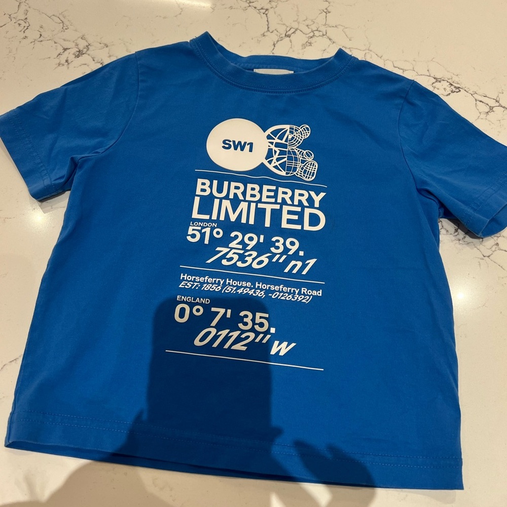 Burberry Kids  Graphic T-Shirt- 3T